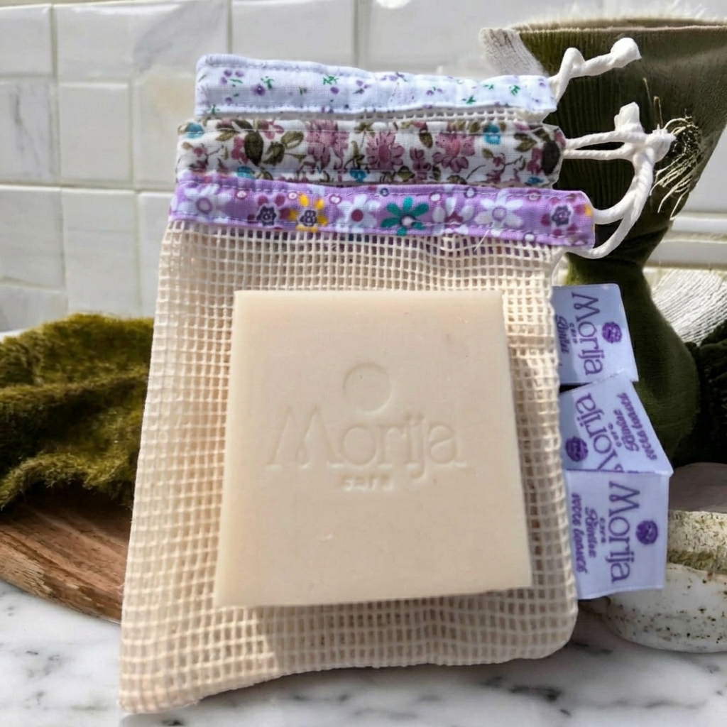 Pochons en filet pour savon